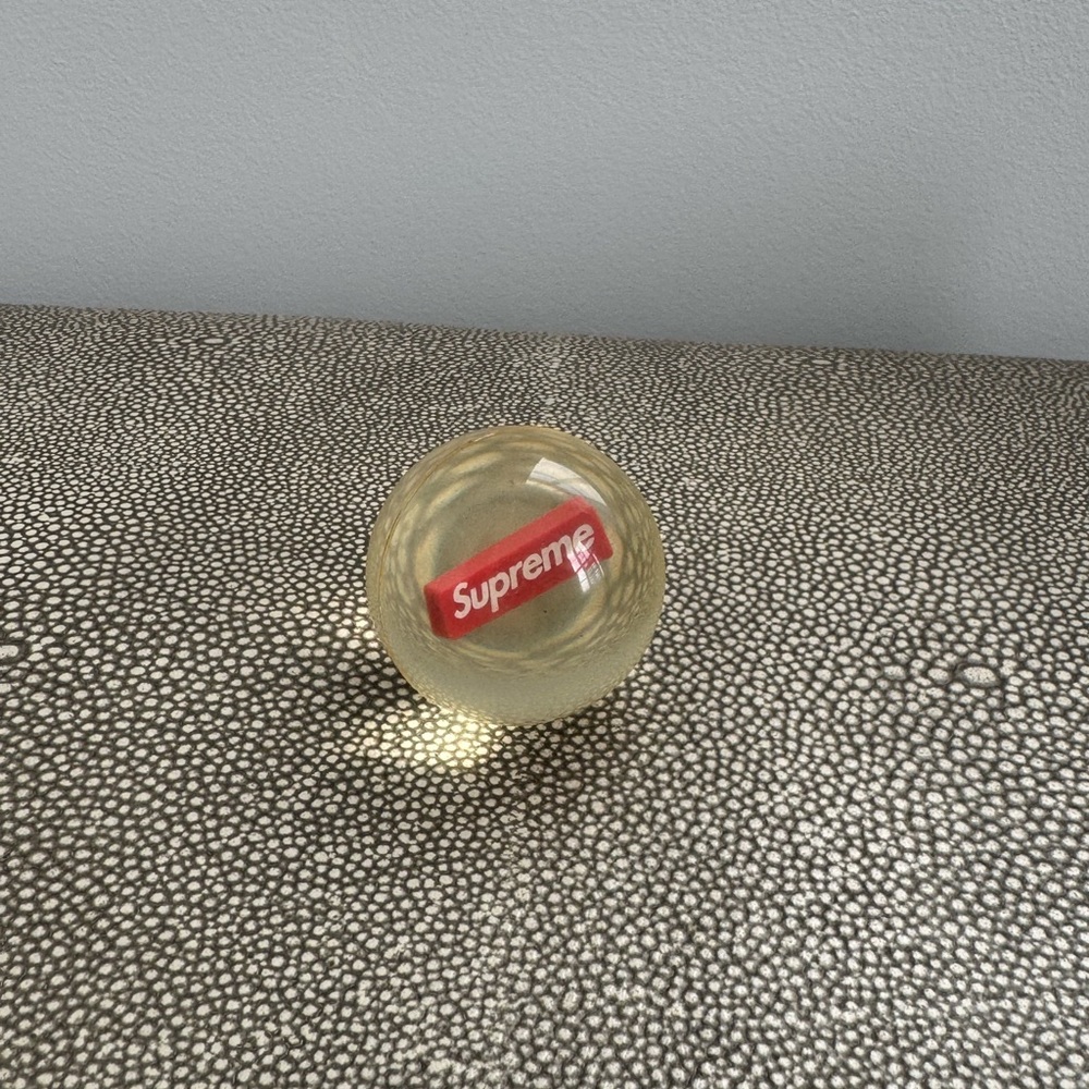 Supreme Red and Clear bouncy ball limited edition